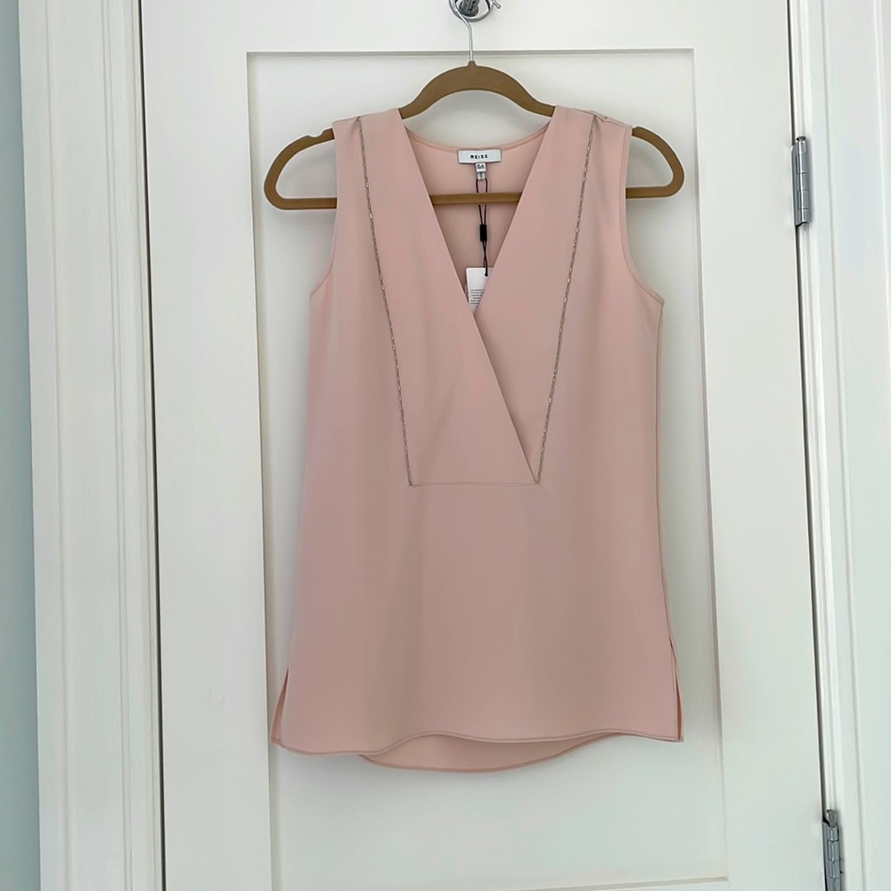 Reiss blouse with embellishments